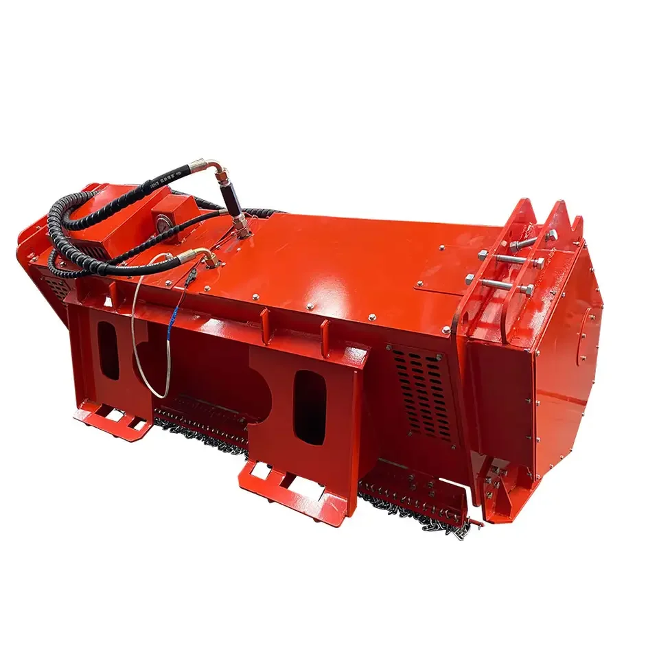 Skid Steer Attachment Heavy Duty Land Clearing Machine Forestry Mulcher ...