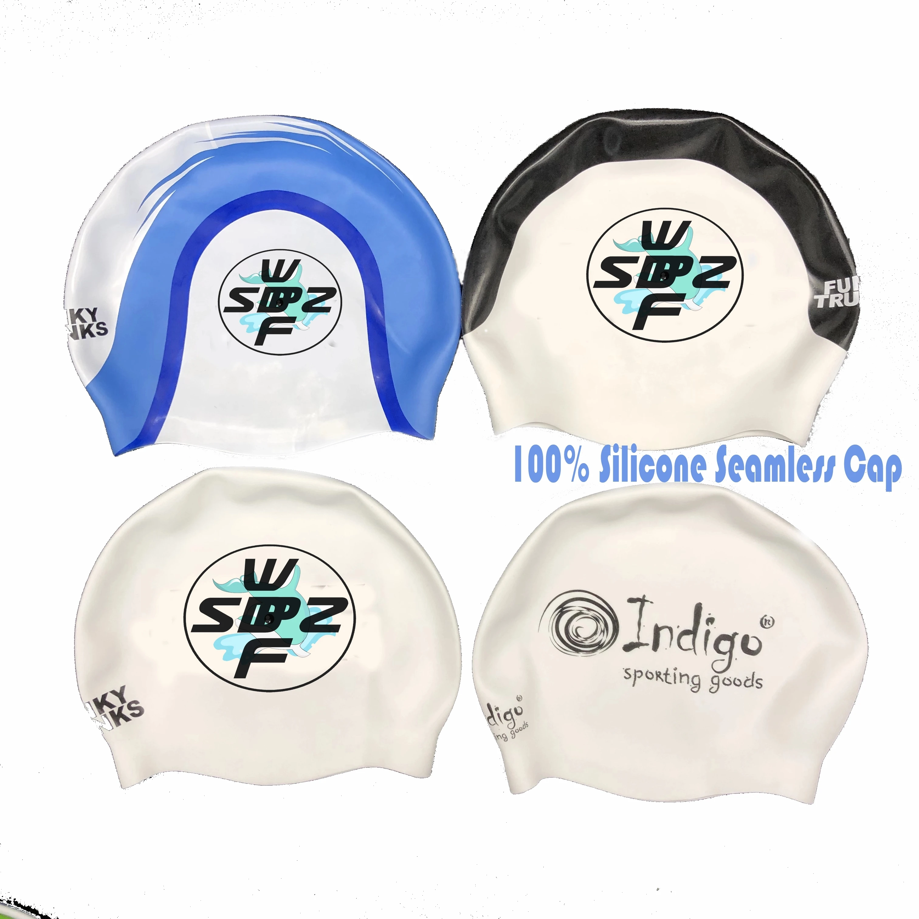 Customized Logo Printed Flexible Swim Hat Hot Sale Silicone Flat Swimming  Cap - Buy Flexible,Unique Swim Caps,Customized Product on Alibaba.com