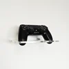 2 Holes Plexiglass Console Stand Transparent Acrylic Controller Wall Shelf