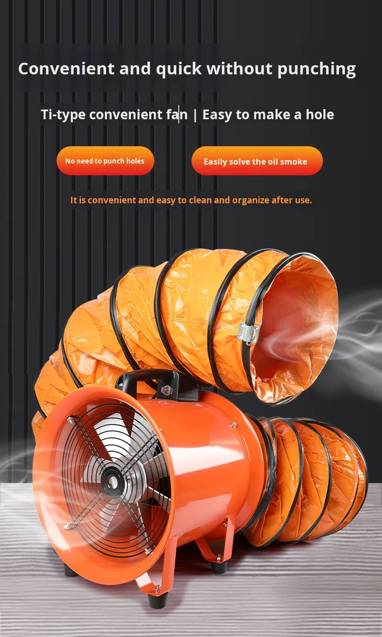Axial Flow Fan, Portable, 110V/220V, Copper - detail 20