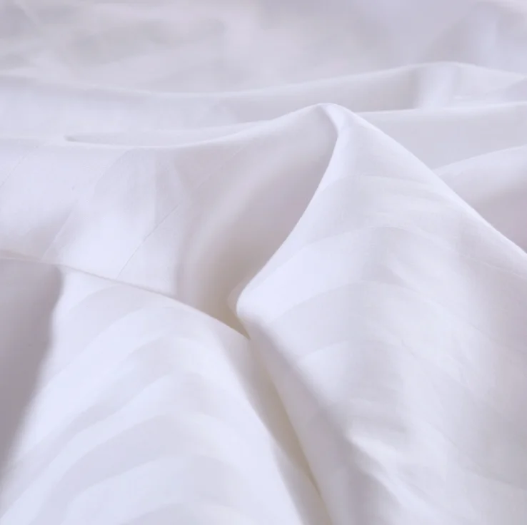 100% Cotton Fabric White Percale Sateen Fabric Pure Cotton Bed Sheets ...