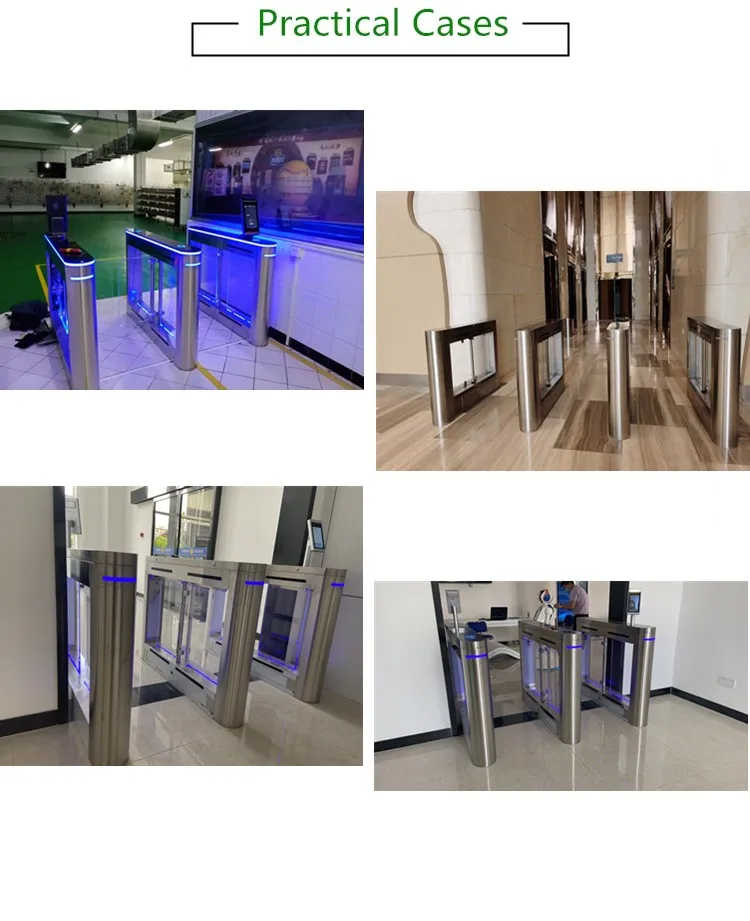 Supply Swing Barrier for Visitor Management