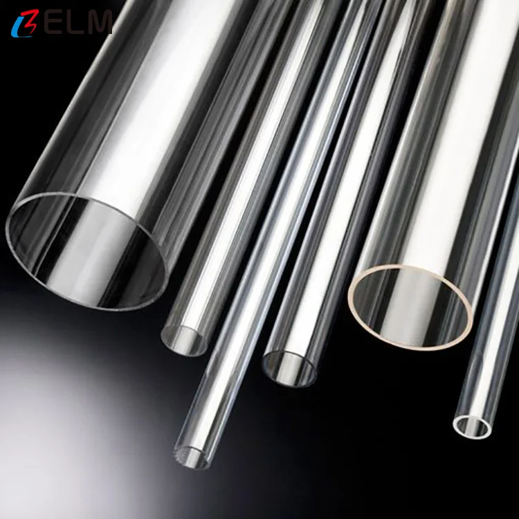 Hollow Clear 300mm Large Diameter Acrylic Tube In Different Length