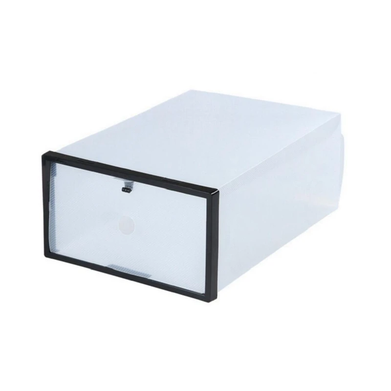 Top quality PP folding collapsible foldable plastic shoe storage box