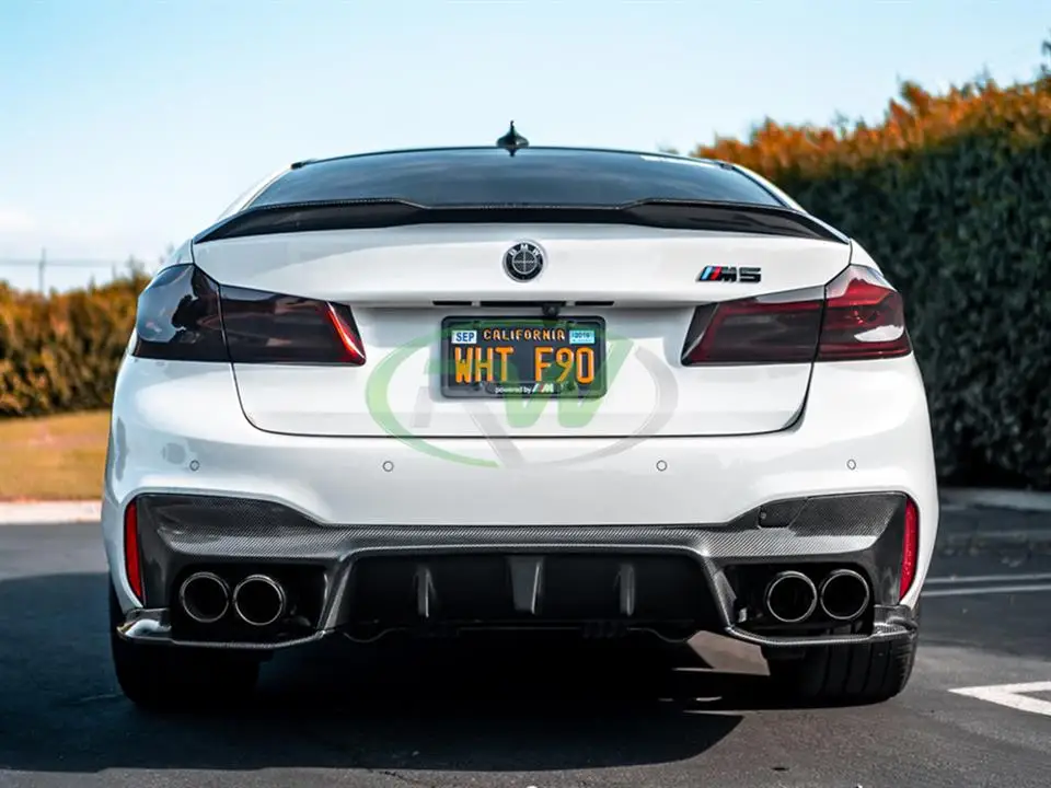 3d Design Carbon Rear Diffuser For F90 M5 - Buy Rear Diffuser For F90 ...