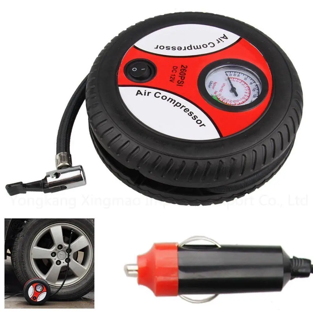 portable electric tire pump
