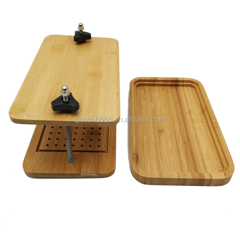 2023 Product Bamboo Tofu Press Simple Drip Tofu Block Press Includes A