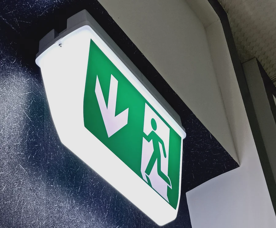 exit sign lamp