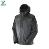 high quality 100% polyester navy blue zip up man plain windbreaker jacket