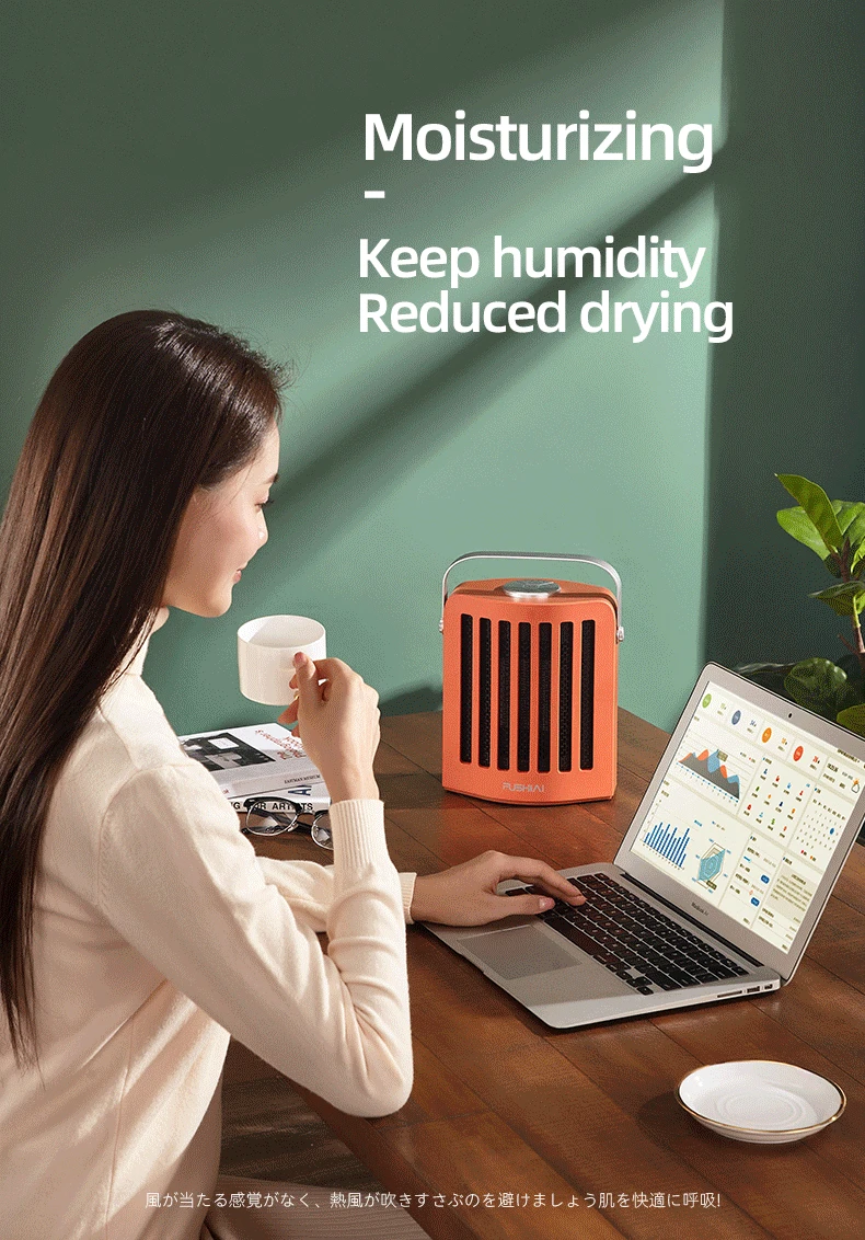 2021 New Fashionable Ceramic Rotatable 12V 200W Electric Portable Usb Room Mini PTC Fan Heaters For Room.jpg