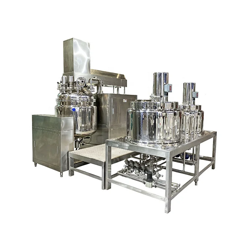 
TFZRJ-350L Tianfu cosmetic cream vacuum emulsifier machine 