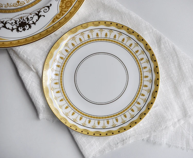 Wholesale 12 Inch Bone China Charger Dishes For Wedding Rental Ceramics