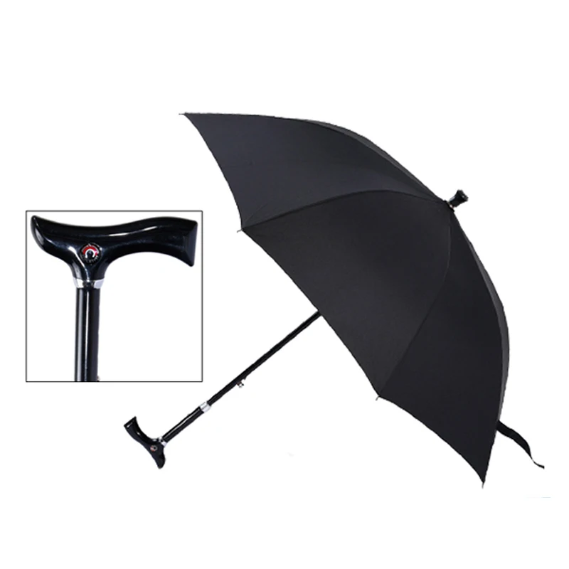 High Quality Wholesale Custom Cheap Umbrella Walking Stick Plastic Umbrella Walking Stick