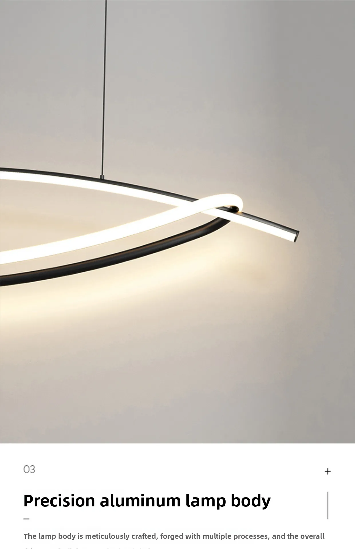 product new trendy personality creative designer bar restaurant nordic minimalist line dining room office 220v led pendant light acrylic-25