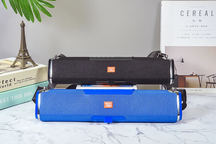 TG tws true stereo mobile phone holder wireless speaker with radio - ANKUX.COM