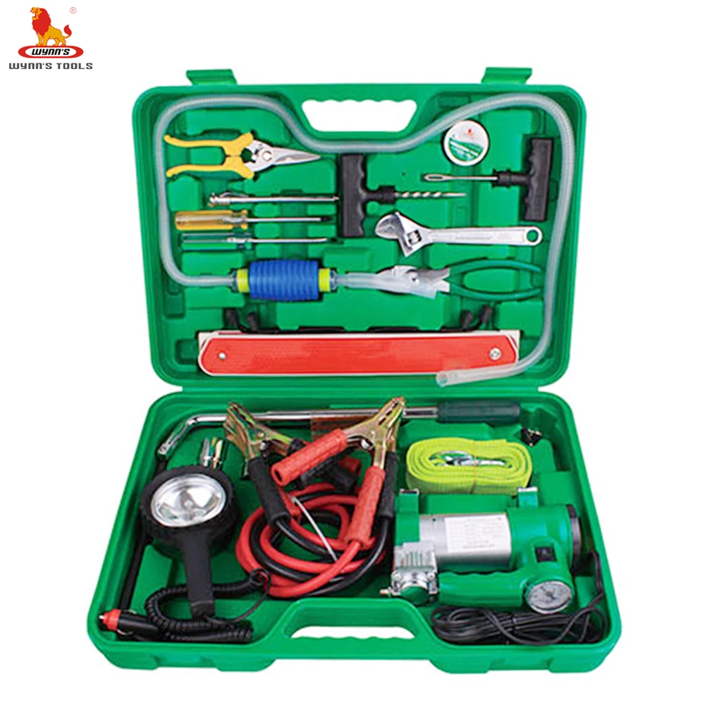 Factory price 21pcs car emergency tool set for roadside auto tool sets