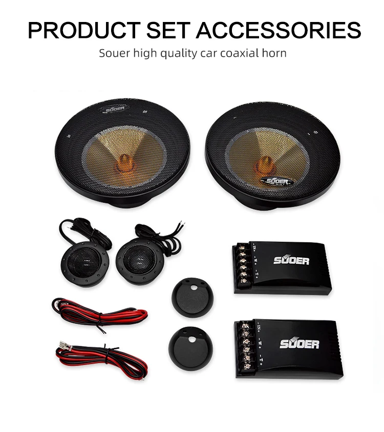 Suoer Hot Sale Woofer Subwoofer Speaker Components Car Audio Woofer Car