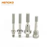 Sintered home beer carbonation stone 0.5um Tri-Clamp Fitting with 1/4" MFL inlet (6" Length)