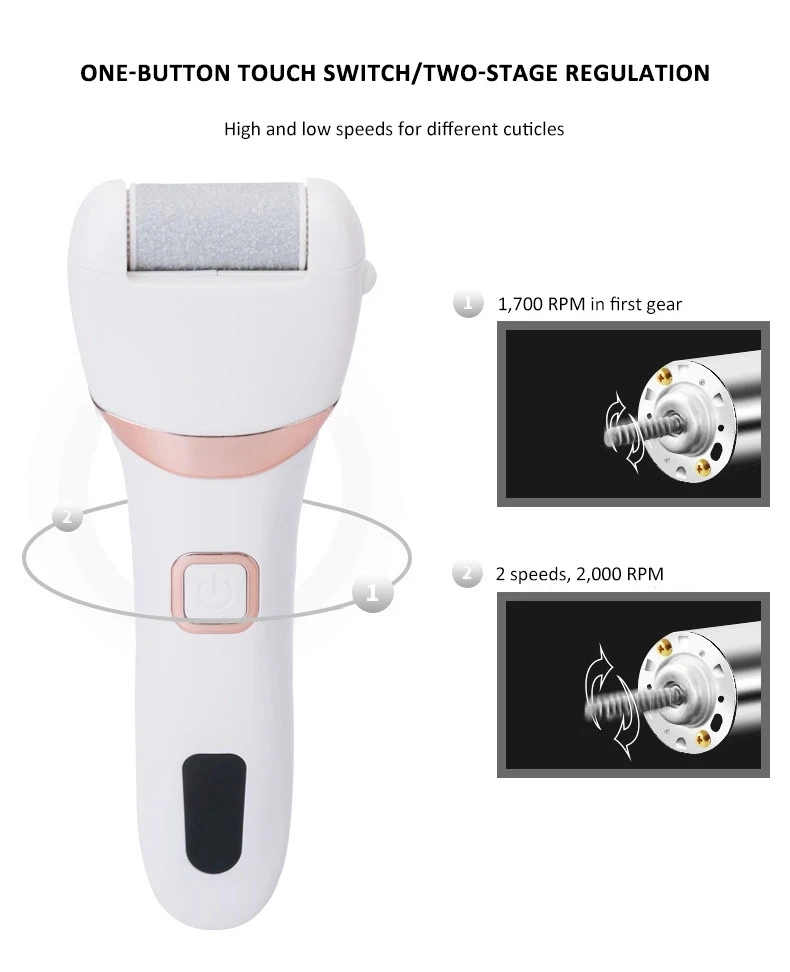 Electric Callus Remover Machine Feet Removes Calluses And Foot Grinder