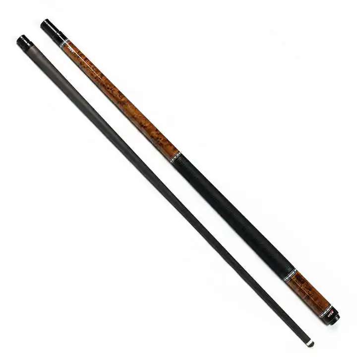 Yfen Carbon Fiber M8 Billiard Cue - 12.5mm Tip, Leather Grip