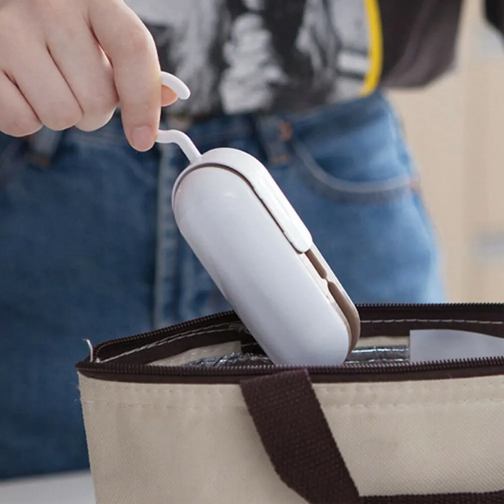 Handheld Portable Tea Coffee Bags Snack Small Package Plastic Mini Bag Sealer