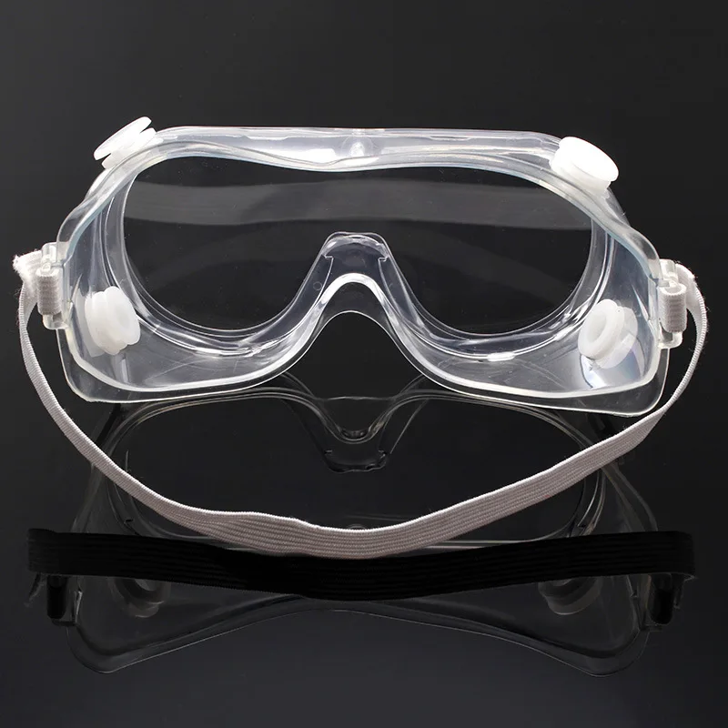 
Splash Resistant Lens Breathable Valves Anti-Fog Safety Glasses, Over-Glasses with Soft Nose Piece 