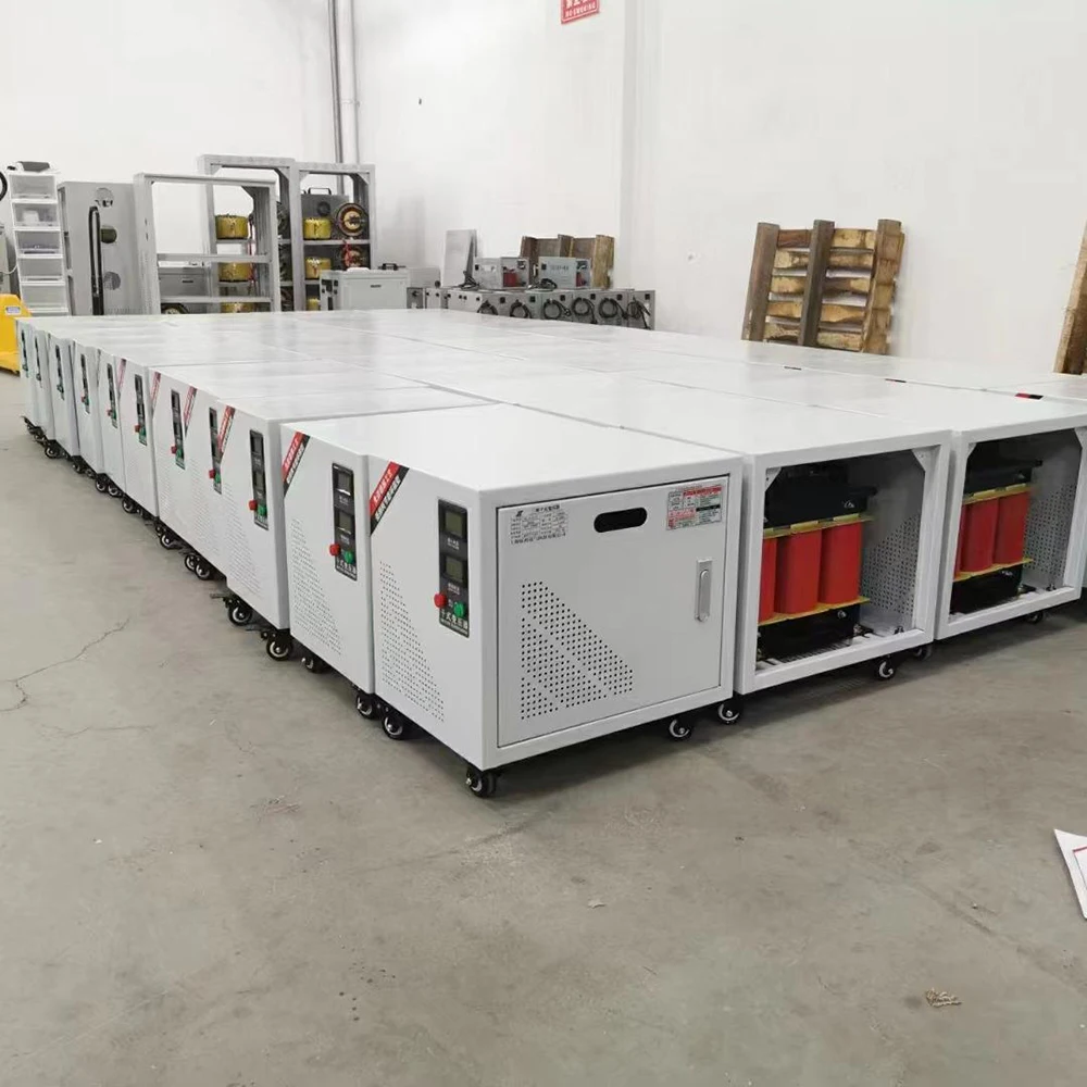 China manufacturer high standard high quality 70kva 80kva 380v to 220v 50/60Hz Three phase Dry type  isolation Transformer manufacture