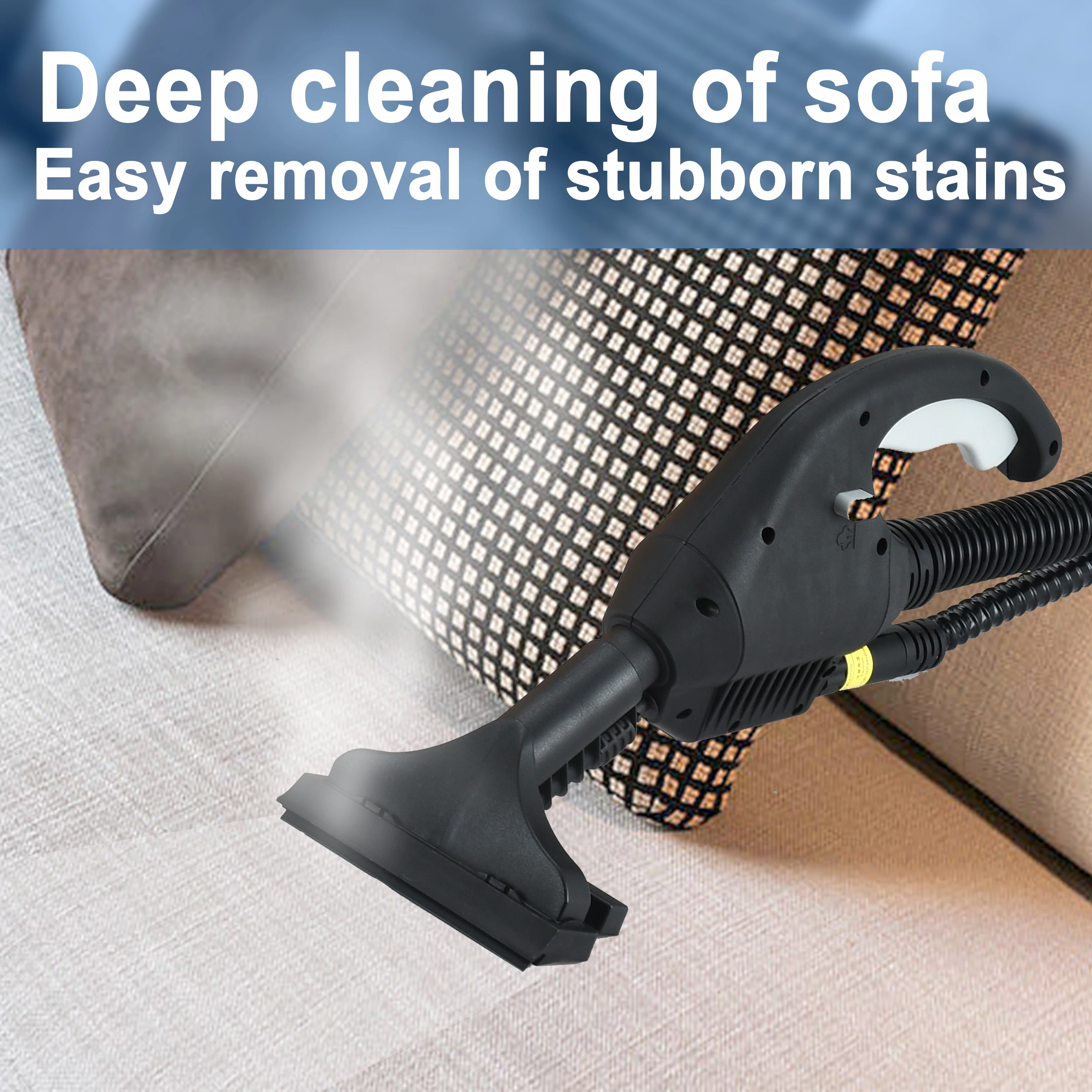 9kg High Pressure Steam Vacuum Carpet Hand Tool 2000w 4bar Sofa Car