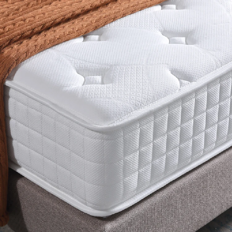 Hotel luxury foam pocket spring king size double bed mattress