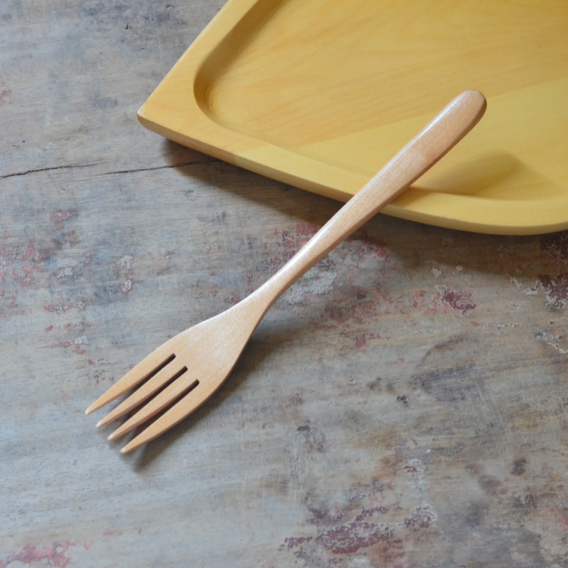 set of wooden spoons