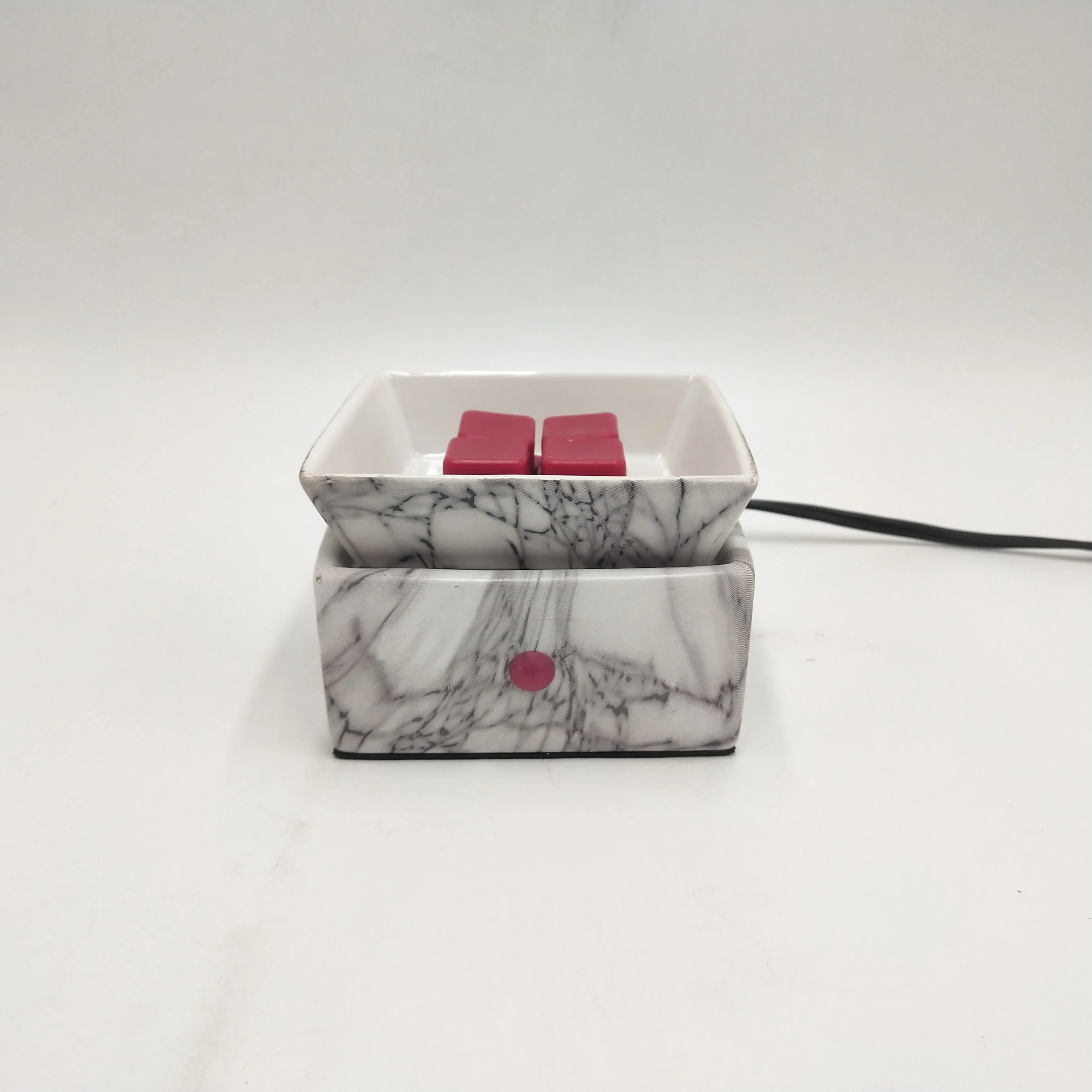 wholesale handmade China home tabletop decoration ceramic electric fragrance scented melts wax burner candle warmer 