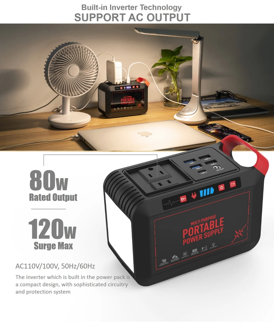 S Portable Power Station 110v Ac Portable Power Solar Generator With Dc Usb Outputs mah Lithium Ion Battery Buy Portable Power Station Portable Power Solar Generator Lithium Ion Battery Product On Alibaba Com