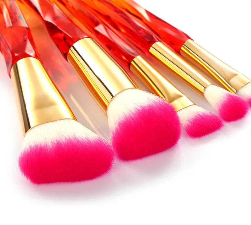 Banfi Ensemble De Pinceaux De Maquillage En Cristal Poignee En Diamant Transparent Yeux Arc En Ciel Sac En Pvc 5 Pieces Buy Pinceau De Maquillage Arc En Ciel Ensemble De Maquillage Pinceau Pinceau De Maquillage Plat Product On Alibaba Com