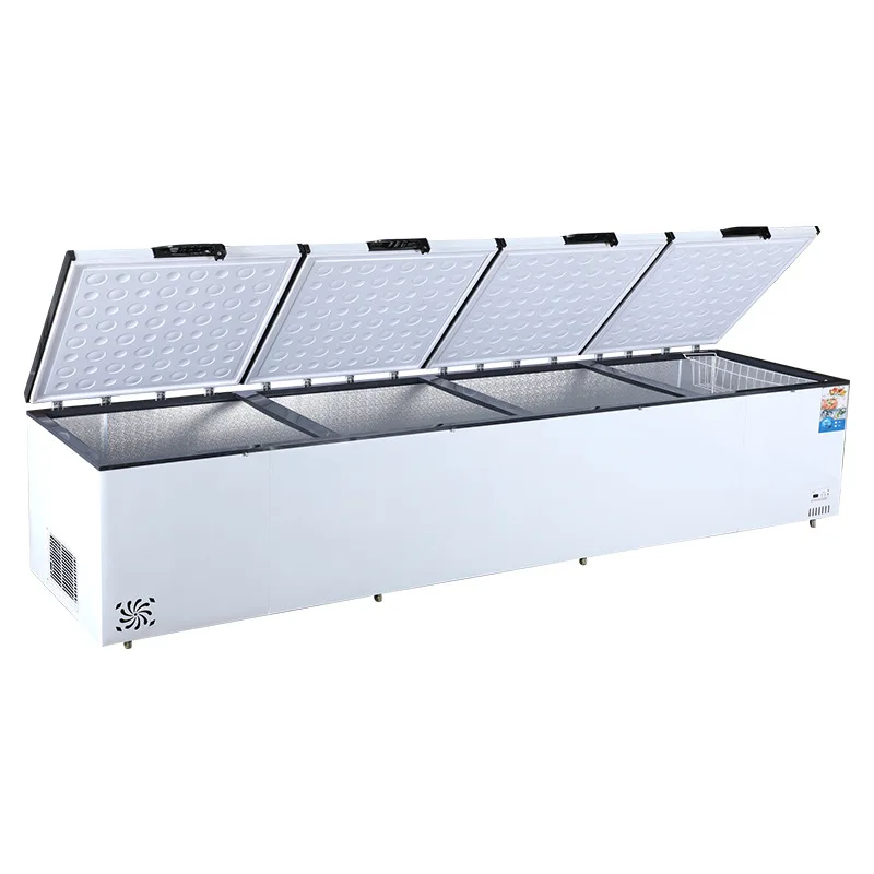 Supermarket Special Large Horizontal Freezer Super Large Capacity ...