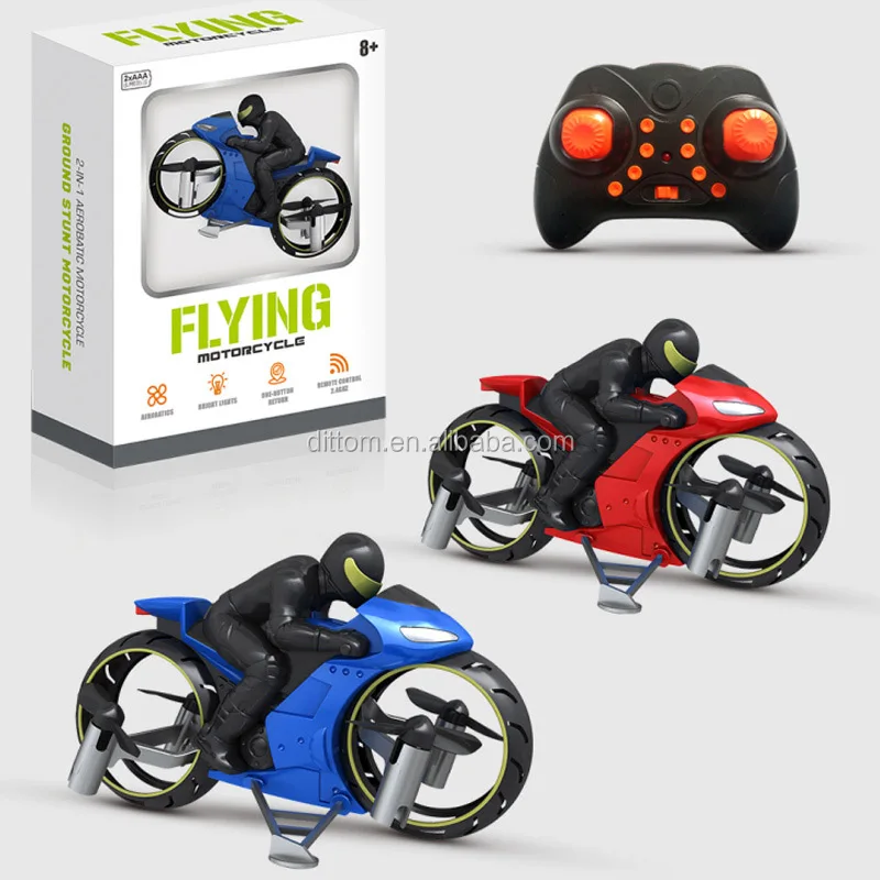 2in1 Rc Flying Motorcycle Toys Air Land Dual Mode Xdrone(2styles