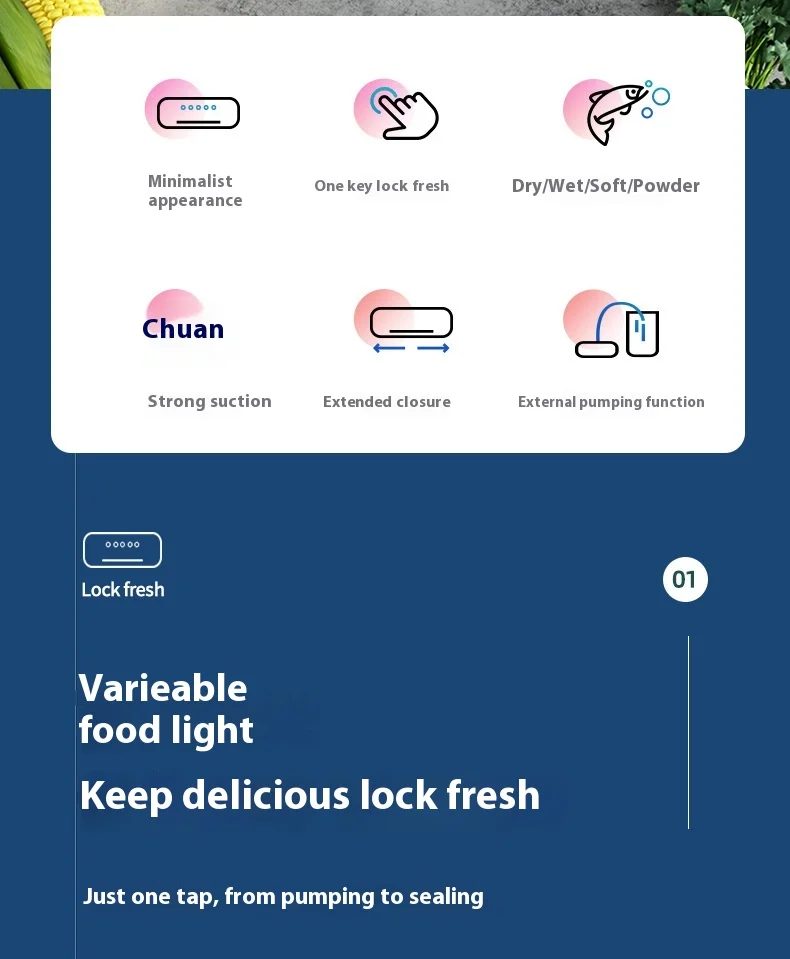 Automatic Portable Mini Handheld Vacuum Sealer Machine Eco-friendly Plastic 500ml Capacity Overheating Protection for Household