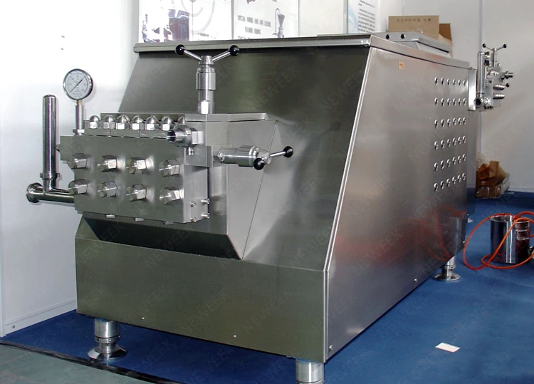 NEWEEK high pressure coconut milk homogenized grease homogenizer for milk supplier
