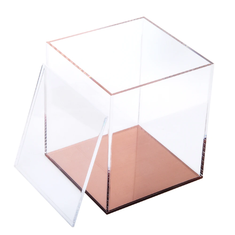 New Design Mini Display Acrylic Cube Storage Box With Lid Buy Storage