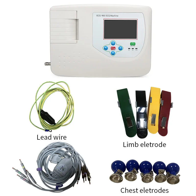 product china digital holter 12 channel ecg apparatus machine device portable electrocardiograph-67