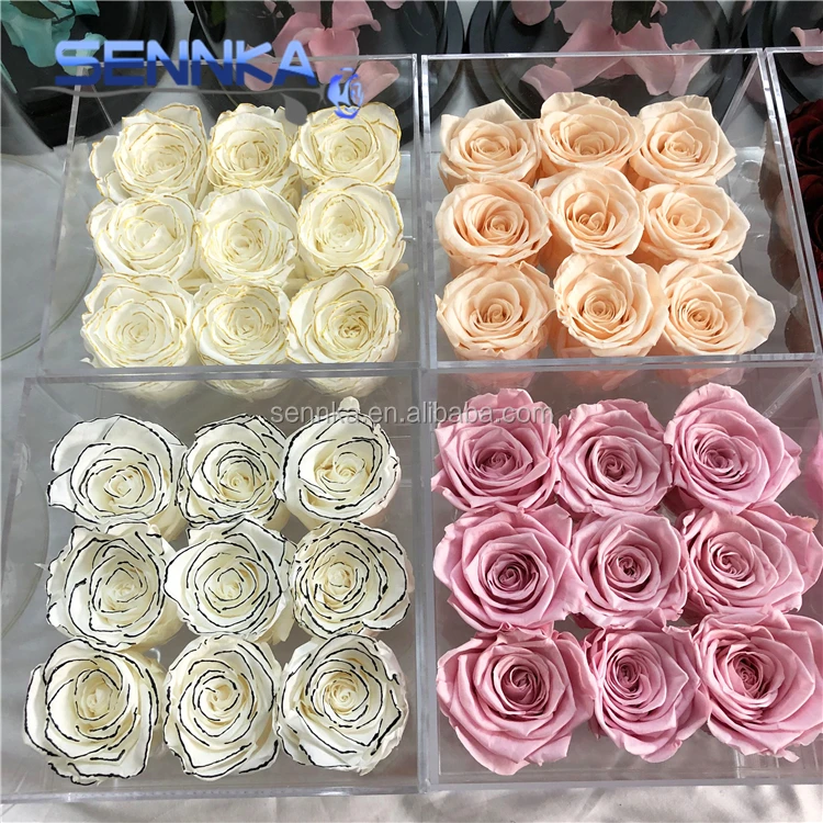 Decorative Roses Preserved Flowers To Place Settings Centerpieces And