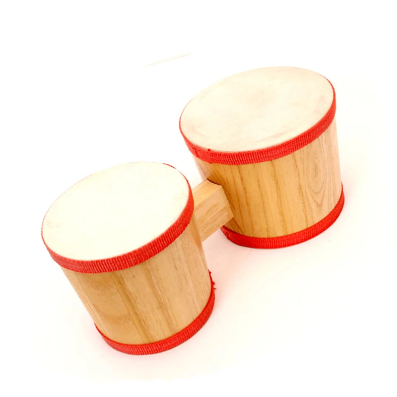 Kids Musical Toy Mini Wood Bongo Drum Junior Lesson Small Drum Buy