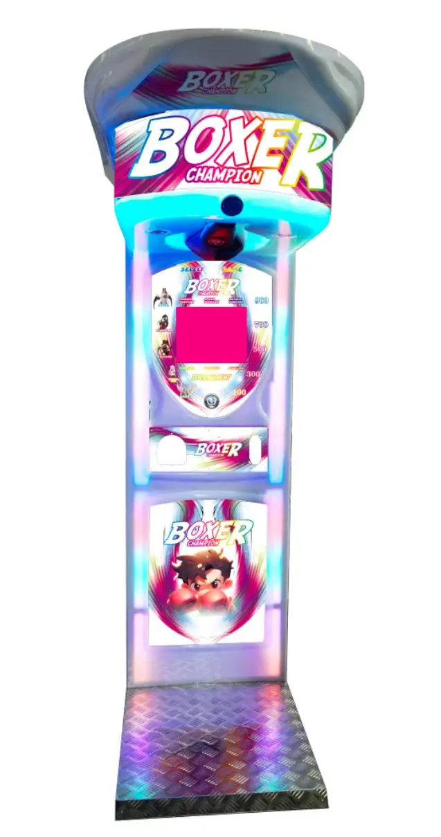 RaiseFun Champion Street Amusement Boxing Punch Machine Arcade Punching Machine Outdoor Ultimate Big Punch Boxing Game Machine details
