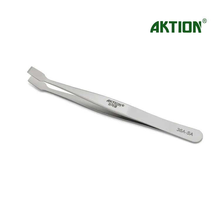 Stamp Tweezers Hobby Specialist Stamp Collectors Tweezers With Cranked Spade Ends 33asa 34asa