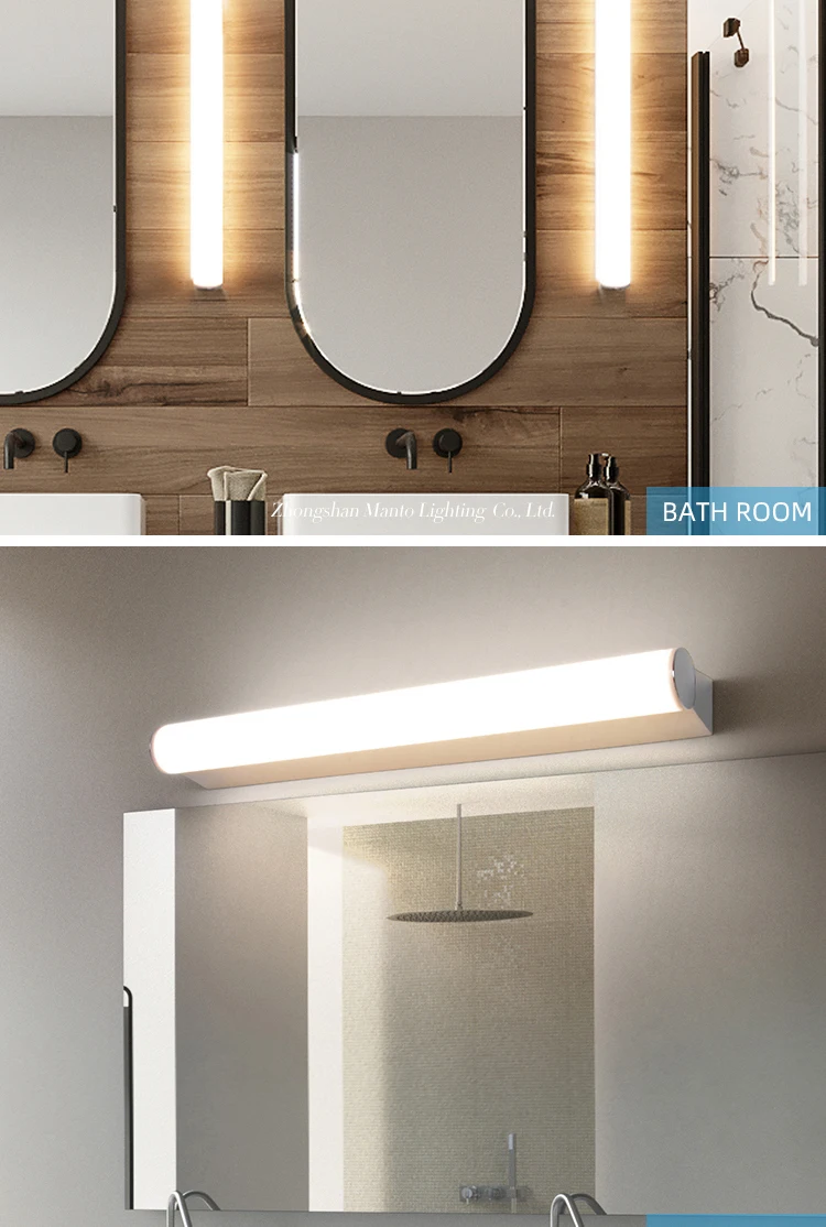 Modern Linear Make Up Mirror Light Surface Mounted Wall Lighting Picture Lamp Wholesale Modern LED Wall Light
