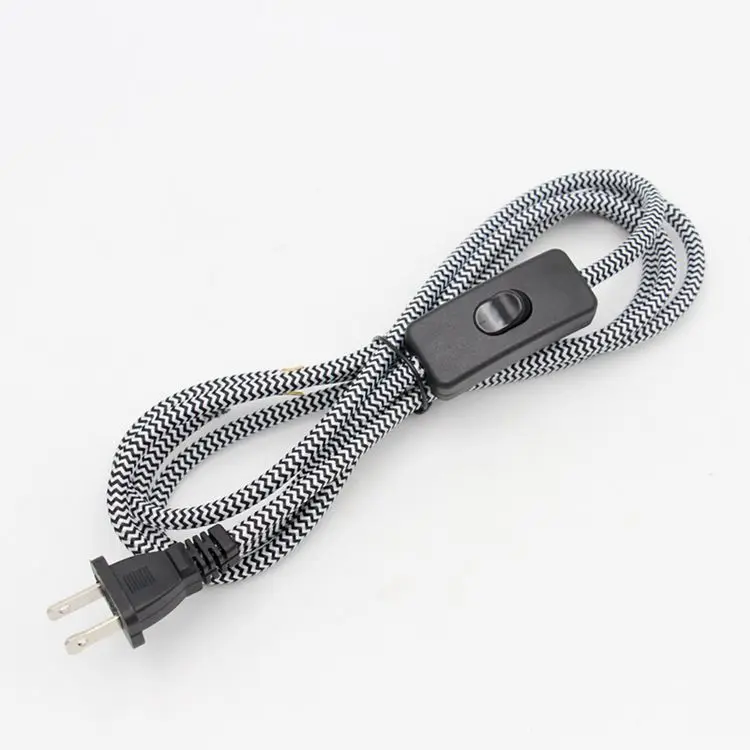6.5ft 2/18awg 110v Molded Us Plug Power Cord With Switch Buy Us Plug