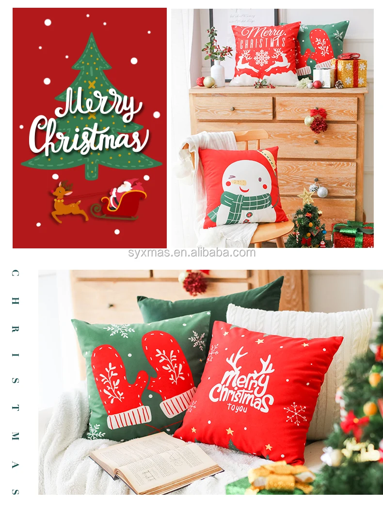 Decorative Christmas pillow