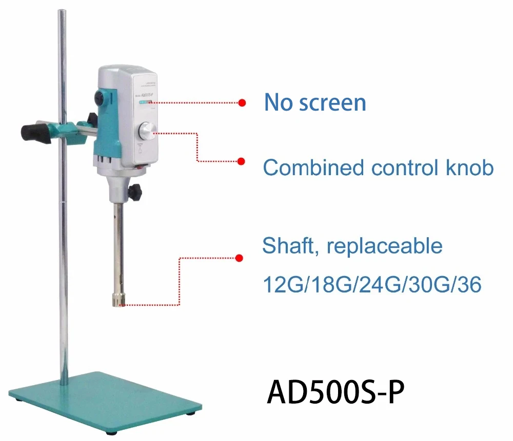NADE SS316L homogenizer Working head 36G 150~13000ml Suitable for lab homogenizer AD500S-H/AD500S-P