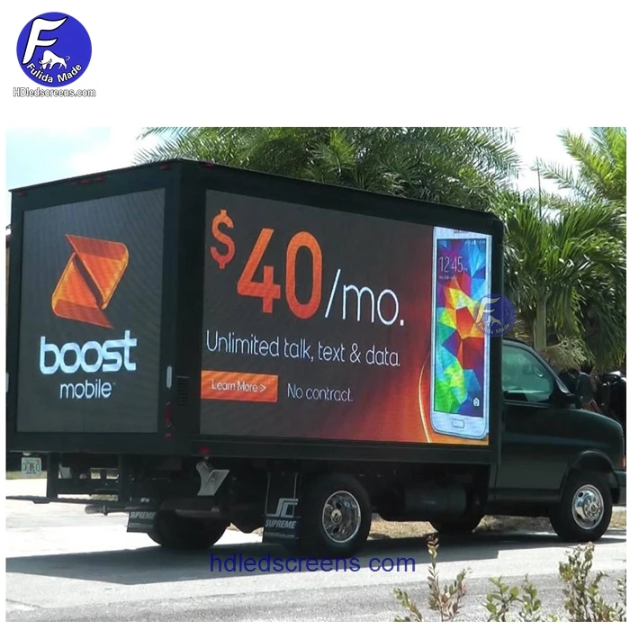 Outdoor Bus Led Sign Moving Message Full Color Led Display Board Bus ...