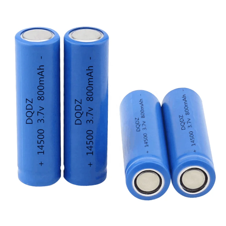 Lithium Ion Battery 14500 800mah 3.7v - Buy Icr14500 Battery,icr14500 