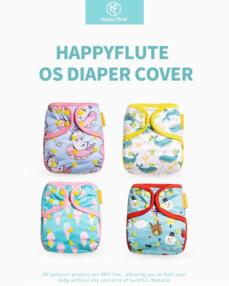 30 Colors Baby Diaper Cover Reusable PUL Double Gussets Cloth Nappy Fit:3-15kgs 